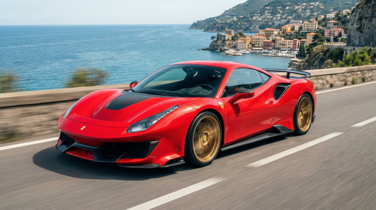 麻豆跑车视频社区 - 法拉利488改装