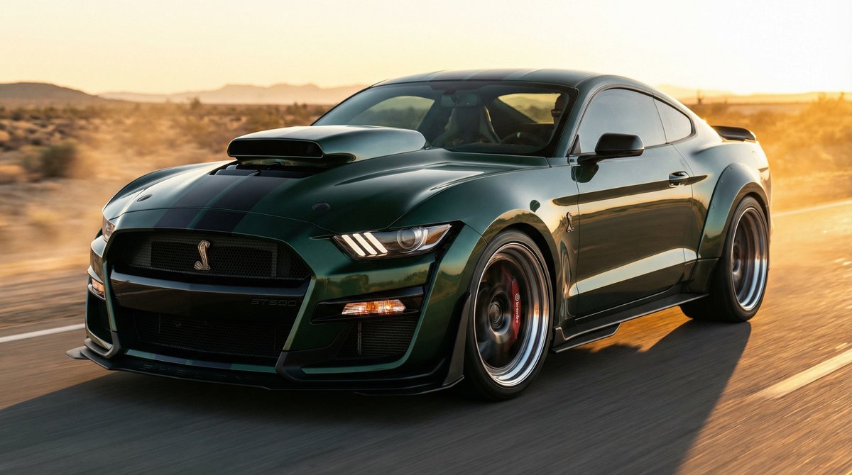 麻豆轿车视频 - 野马Shelby改装